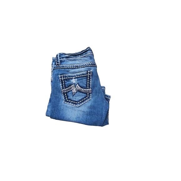 Miss Me Denin Women's Size 25 Boyfriend Bermuda Jean Shorts JPB1025BM-3 - Picture 8 of 10